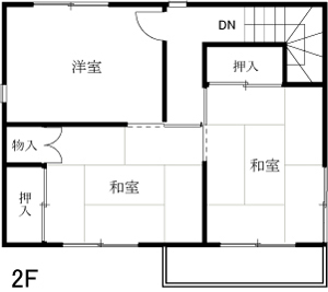 間取図施工前