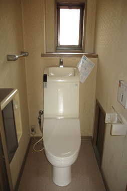 トイレ施工前